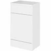 Hudson Reed Fusion Gloss White 500mm Back To Wall WC Toilet Unit & Top - CBI105A -TAPS UK Sales hudson reed fusion gloss white 500mm back to wall wc toilet unit top cbi105a p46102 221738 image