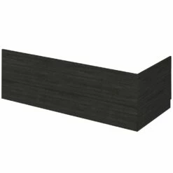Hudson Reed Fusion Hacienda Black 750mm Bath End Panel & Plinth - OFF671 -TAPS UK Sales hudson reed fusion hacienda black 750mm bath end panel plinth off671 p30164 146740 image