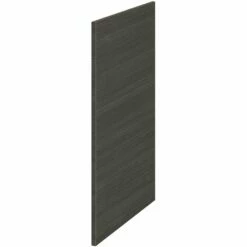 Hudson Reed Fusion Hacienda Black Decorative End Panel - OFF692