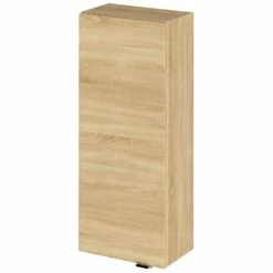 Hudson Reed Fusion Natural Oak 300mm Storage Cabinets Wall Unit - OFF351