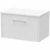 Hudson Reed Juno White Ash 600mm Wall Hung Single Drawer Vanity Unit & Worktop -TAPS UK Sales hudson reed juno white ash 600mm wall hung single drawer vanity unit worktop p60515 267263 image