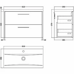 Hudson Reed Juno White Ash 800mm Wall Hung 2-Drawer Vanity Unit & Basin 1 7 Hudson Reed Juno White Ash 800mm Wall Hung 2-Drawer Vanity Unit & Basin 1 -TAPS UK Sales hudson reed juno white ash 800mm wall hung 2 drawer vanity unit basin 1 p60612 267578 image
