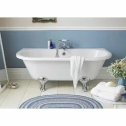 Hudson Reed Kenton 1700mm Double Ended Freestanding Bath & Deacon Leg Set 9 Hudson Reed Kenton 1700mm Double Ended Freestanding Bath & Deacon Leg Set -TAPS UK Sales hudson reed kenton 1700mm double ended freestanding bath deacon leg set p30179 146821 image