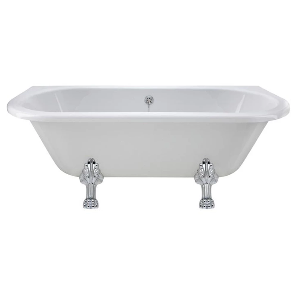 Hudson Reed Kenton 1700mm Double Ended Freestanding Bath & Pride Leg Set 5 Hudson Reed Kenton 1700mm Double Ended Freestanding Bath & Pride Leg Set - Image 3