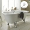 Hudson Reed Kingsbury 1500mm Double Ended Freestanding Bath & Deacon Leg Set 1 Hudson Reed Kingsbury 1500mm Double Ended Freestanding Bath & Deacon Leg Set -TAPS UK Sales hudson reed kingsbury 1500mm double ended freestanding bath deacon leg set p30184 146850 image