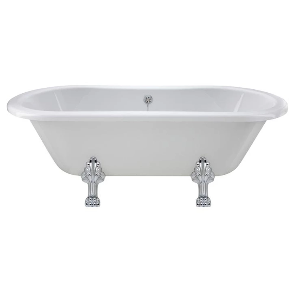 Hudson Reed Kingsbury 1700mm Double Ended Freestanding Bath & Pride Leg Set 5 Hudson Reed Kingsbury 1700mm Double Ended Freestanding Bath & Pride Leg Set - Image 3