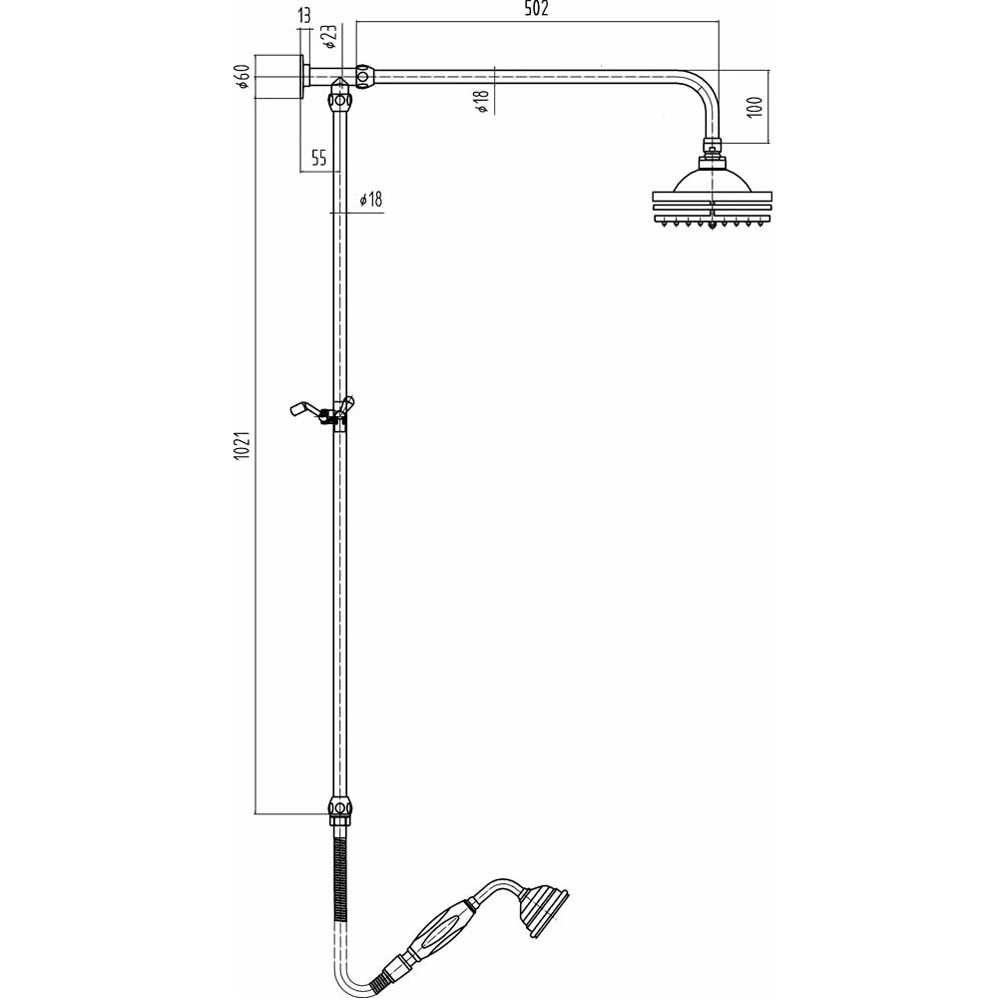 Hudson Reed Luxury Rigid Riser Kit - A3606 4 Hudson Reed Luxury Rigid Riser Kit - A3606 - Image 2