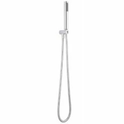 Hudson Reed Round Outlet Elbow With Parking Bracket, Flex And Handset - A3263