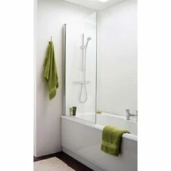 Hudson Reed Square Bath Screen - NSSQ
