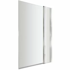 Hudson Reed Square Bath Screen With Fixed Panel - NSSQ1 -TAPS UK Sales hudson reed square bath screen with fixed panel nssq1 p4311 147667 image