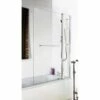 Hudson Reed Square Bath Screen With Fixed Panel & Rail - NSSQR2 1 Hudson Reed Square Bath Screen With Fixed Panel & Rail - NSSQR2 -TAPS UK Sales hudson reed square bath screen with fixed panel rail nssqr2 p4313 147686 image