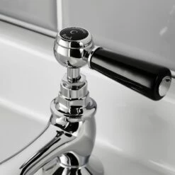 Hudson Reed Topaz Black Lever Hexagonal Collar Basin Taps - BC401HL 10 Hudson Reed Topaz Black Lever Hexagonal Collar Basin Taps - BC401HL -TAPS UK Sales hudson reed topaz black lever hexagonal collar basin taps bc401hl p29041 142723 image