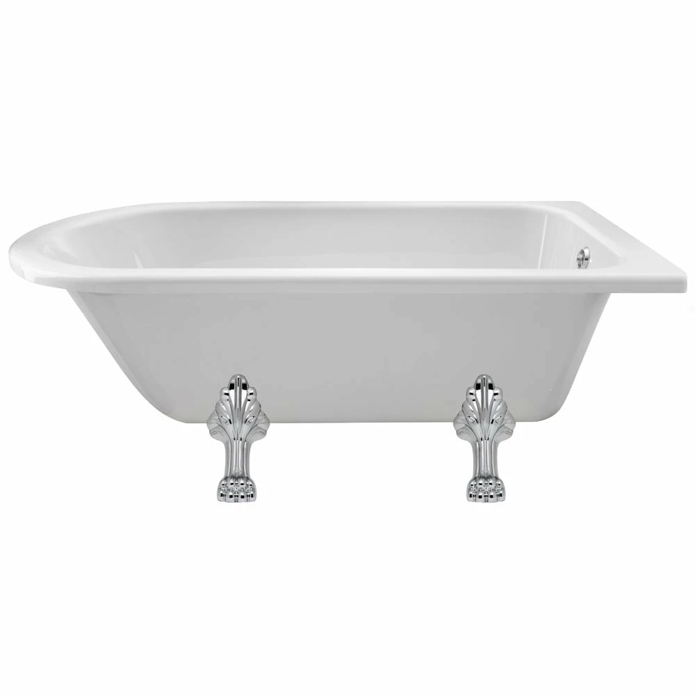 Hudson Reed Winterburn 1500mm Freestanding Shower Bath & Pride Leg Set 5 Hudson Reed Winterburn 1500mm Freestanding Shower Bath & Pride Leg Set - Image 3