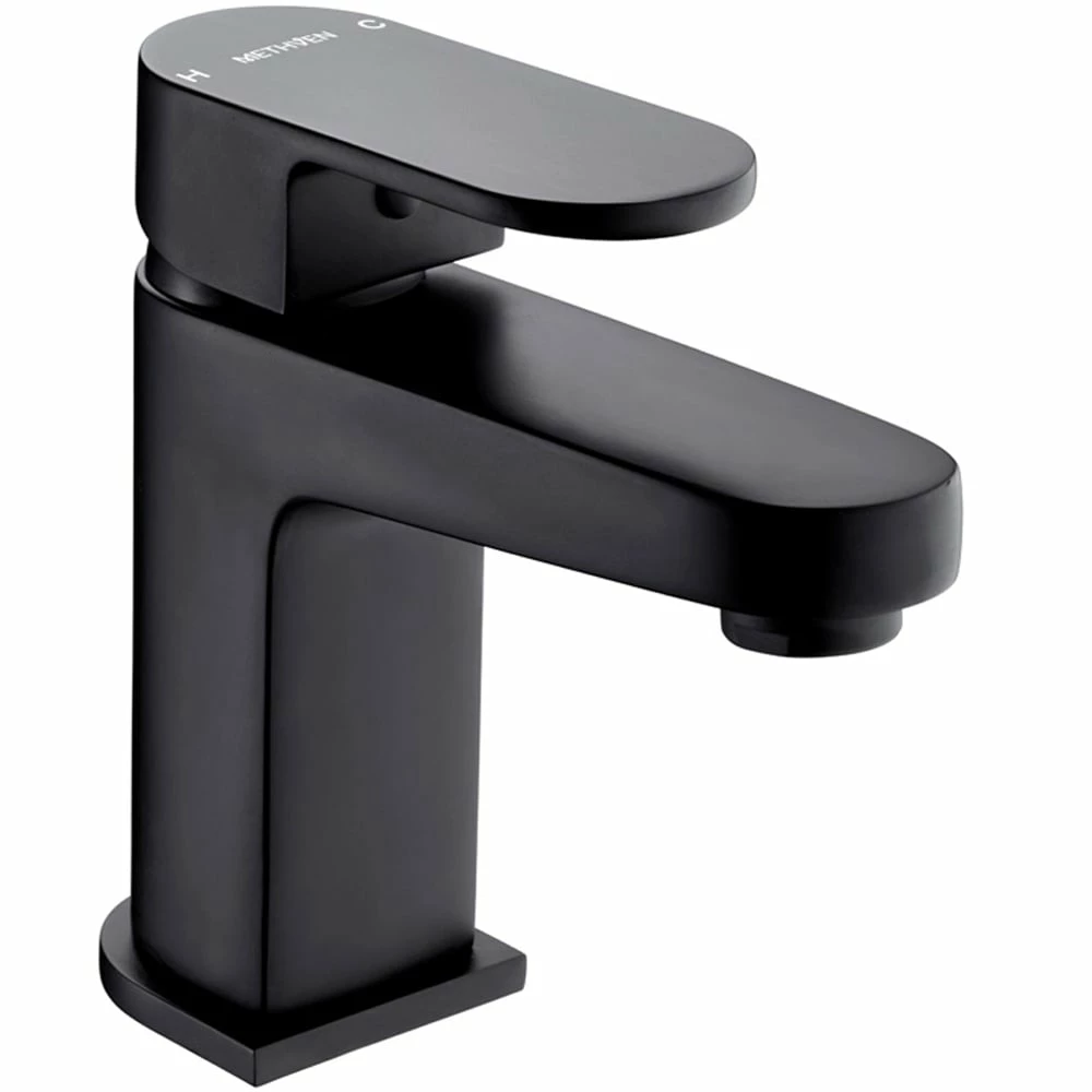 Methven Amio Matte Black Basin Mixer & Basin Taps Pack Set 4 Methven Amio Matte Black Basin Mixer & Basin Taps Pack Set - Image 2