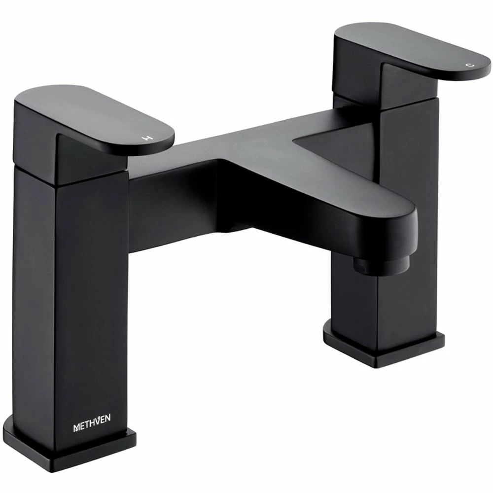 Methven Amio Matte Black Basin Mixer & Basin Taps Pack Set 5 Methven Amio Matte Black Basin Mixer & Basin Taps Pack Set - Image 3