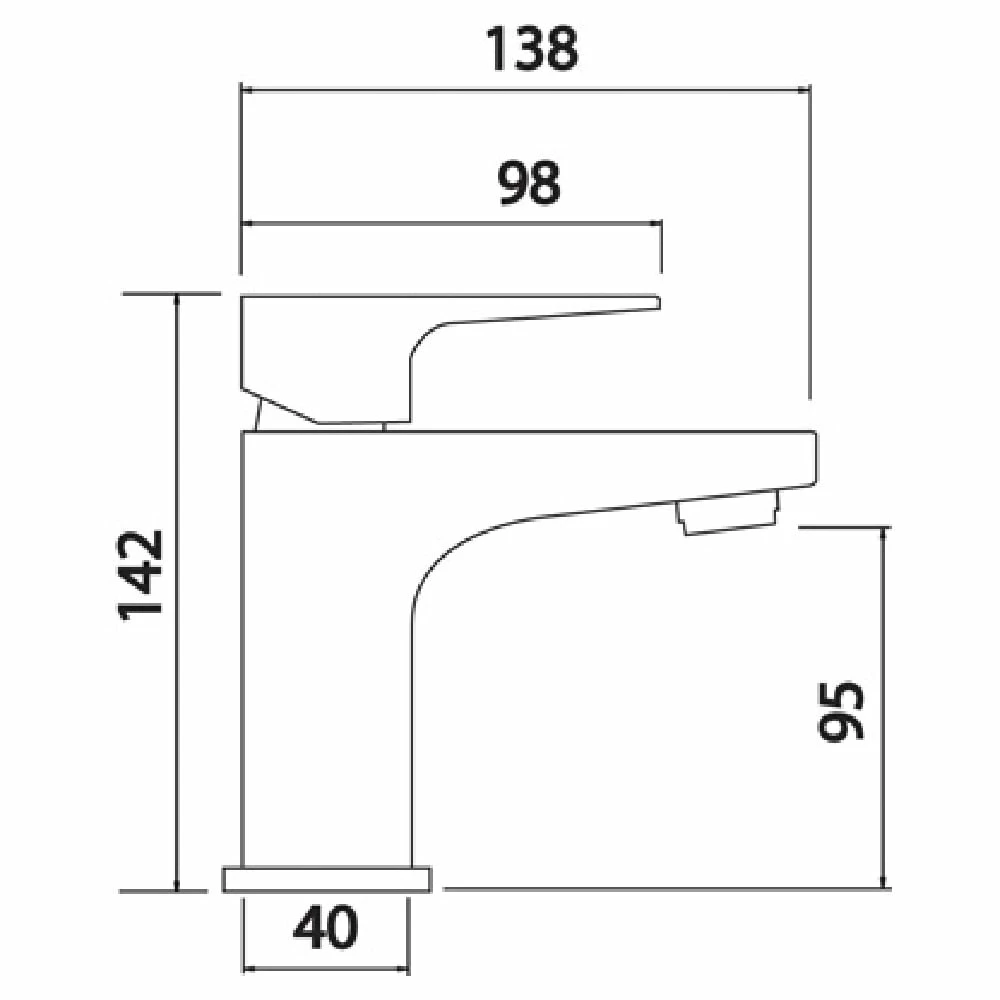 Methven Amio Matte Black Basin Mixer & Basin Taps Pack Set 6 Methven Amio Matte Black Basin Mixer & Basin Taps Pack Set - Image 4