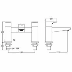 Methven Amio Matte Black Basin Mixer & Basin Taps Pack Set 11 Methven Amio Matte Black Basin Mixer & Basin Taps Pack Set -TAPS UK Sales methven amio matte black basin mixer basin taps pack set p45439 218208 image