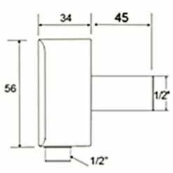 Methven Kaha Chrome Thermostatic Shower Mixer Valve, Airstream Kit & 200mm Head -TAPS UK Sales methven kaha chrome thermostatic shower mixer valve airstream kit 200mm head p53465 241438 image