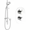 Methven Kaha Chrome Thermostatic Shower Mixer Valve & Aurajet Aio Slide Rail Kit -TAPS UK Sales methven kaha chrome thermostatic shower mixer valve aurajet aio slide rail kit p53429 246476 image