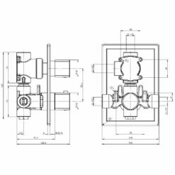 Methven Kiri ABS Thermostatic Shower Mixer Valve, Santinjet Kit & 300mm Head 18 Methven Kiri ABS Thermostatic Shower Mixer Valve, Santinjet Kit & 300mm Head -TAPS UK Sales methven kiri abs thermostatic shower mixer valve santinjet kit 300mm head p53473 241525 image