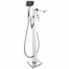 Methven Wai Chrome Floor Mounted Bath Shower Mixer Tap WAIFMBSM -TAPS UK Sales methven wai chrome floor mounted bath shower mixer tap waifmbsm p42127 206767 image