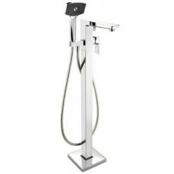Methven Wai Chrome Floor Mounted Bath Shower Mixer Tap WAIFMBSM
