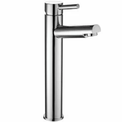 Niagara Harrow Chrome Modern Deck Mounted Tall Mono Basin Mixer Tap 9091