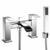 Niagara Pimlico Chrome Modern Deck Mounted Bath Shower Mixer Tap 9045 -TAPS UK Sales niagara pimlico chrome modern deck mounted bath shower mixer tap 9045 p74453 306209 image