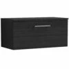 Nuie Arno Charcoal Black 800mm Wall Hung 1-Drawer Vanity & Worktop -TAPS UK Sales nuie arno charcoal black 800mm wall hung 1 drawer vanity worktop p62509 270466 image