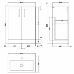 Nuie Arno Compact Solace Oak 600mm Floor Stading 2-Door Vanity Unit & Polymarble Basin 7 Nuie Arno Compact Solace Oak 600mm Floor Stading 2-Door Vanity Unit & Polymarble Basin -TAPS UK Sales nuie arno compact solace oak 600mm floor stading 2 door vanity unit polymarble basin p57377 265180 image