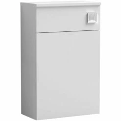 Nuie Arno Gloss White 500mm Back To Wall WC Toilet Unit NVF141