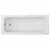 Nuie Ascott Traditional White Single Ended Art Deco Bath 1700x750mm - NLB110 -TAPS UK Sales nuie ascott traditional white single ended art deco bath 1700x750mm nlb110 p31303 155431 image