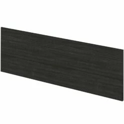 Nuie Athena Charcoal Black 1800mm Bath Front Panel - MPD607