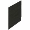 Nuie Athena Charcoal Black 700mm Bath End Panel - MPD611 -TAPS UK Sales nuie athena charcoal black 700mm bath end panel mpd611 p29725 162228 image