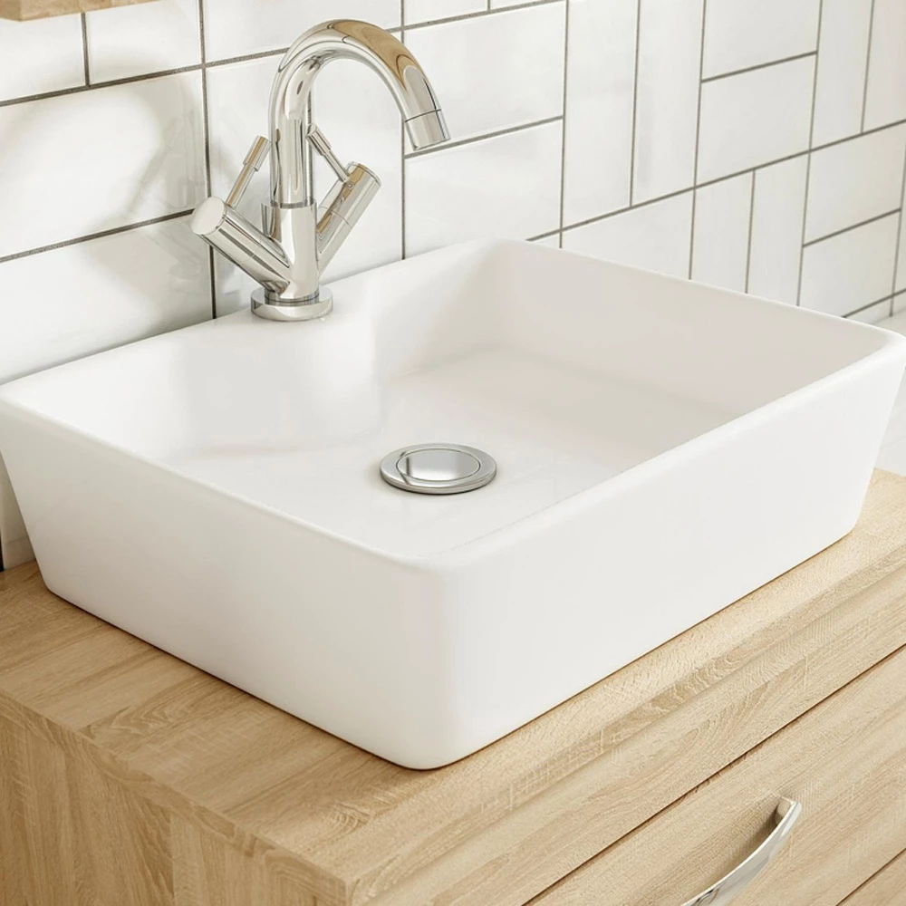 Nuie Athena Charcoal Black Floor Standing 500mm Cabinet & Worktop 4 Nuie Athena Charcoal Black Floor Standing 500mm Cabinet & Worktop - Image 2