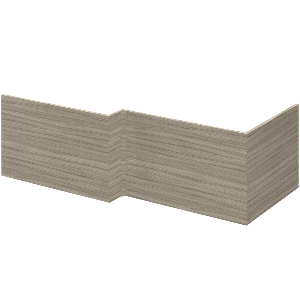 Nuie Athena Driftwood Square Shower Bath End Panel - MPC131 4 Nuie Athena Driftwood Square Shower Bath End Panel - MPC131 - Image 2