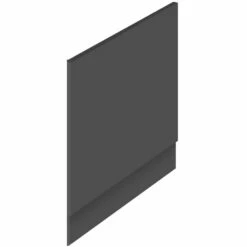 Nuie Athena Gloss Grey 800mm Bath End Panel - OFF972