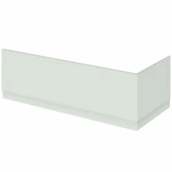 Nuie Athena Gloss Grey Mist 700mm Bath End Panel With Plinth - OFG470 -TAPS UK Sales nuie athena gloss grey mist 700mm bath end panel with plinth ofg470 p37142 182045 image