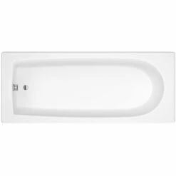 Nuie Barmby Round Single Ended Straight Bath 1600x700 & Front Panel -TAPS UK Sales nuie barmby round single ended straight bath 1600x700 front panel p58323 286231 image