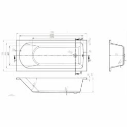 Nuie Barmby Round Single Ended Straight Bath 1700x750 & Front Panel 11 Nuie Barmby Round Single Ended Straight Bath 1700x750 & Front Panel -TAPS UK Sales nuie barmby round single ended straight bath 1700x750 front panel p58374 258480 image