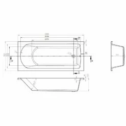 Nuie Barmby Round Single Ended Straight Bath 1800x800 & Front Panel 12 Nuie Barmby Round Single Ended Straight Bath 1800x800 & Front Panel -TAPS UK Sales nuie barmby round single ended straight bath 1800x800 front panel p58375 258486 image