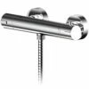 Nuie Binsey Chrome Twin Lever Thermostatic Shower Bar Valve - BIN503