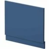 Nuie Blocks Satin Blue 700mm Bath End Panel - MOF370 -TAPS UK Sales nuie blocks satin blue 700mm bath end panel mof370 p50589 232971 image