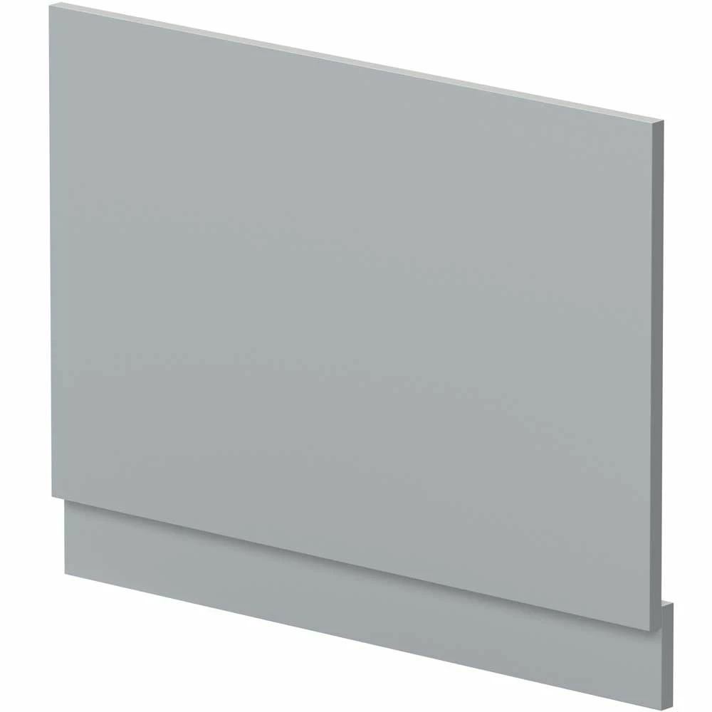 Nuie Blocks Satin Grey 750mm Bath End Panel - MOF271 3 Nuie Blocks Satin Grey 750mm Bath End Panel - MOF271