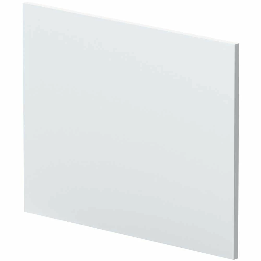 Nuie Blocks Satin White 700mm Square Shower Bath End Panel - MOF179 3 Nuie Blocks Satin White 700mm Square Shower Bath End Panel - MOF179