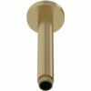 Nuie Brushed Brass Round Ceiling Mounted Shower Arm 150mm - ARM815 1 Nuie Brushed Brass Round Ceiling Mounted Shower Arm 150mm - ARM815 -TAPS UK Sales nuie brushed brass round ceiling mounted shower arm 150mm arm815 p51133 234449 image