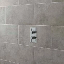 Nuie Chrome Quest Twin Thermostatic Shower Valve With Diverter - QUEV52 6 Nuie Chrome Quest Twin Thermostatic Shower Valve With Diverter - QUEV52 -TAPS UK Sales nuie chrome quest twin thermostatic shower valve with diverter quev52 p3284 142574 image