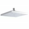 Nuie Chrome Square Fixed Shower Head 200mm - HEAD50 -TAPS UK Sales nuie chrome square fixed shower head 200mm head50 p29414 144656 image
