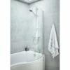 Nuie Curved P-Bath Screen - NCS0 -TAPS UK Sales nuie curved p bath screen ncs0 p7043 147720 image