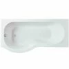 Nuie Curved P Shaped Single Ended Bath LH 1600x850x700 -TAPS UK Sales nuie curved p shaped single ended bath lh 1600x850x700 p34054 166170 image